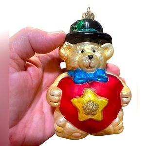 Vintage Collectible Designer Studio Christmas Glass